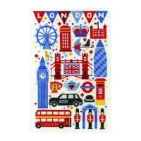 DMC London Attractions Counted Cross Stitch Kit