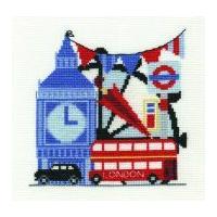 DMC London Sightseeing Counted Cross Stitch Kit