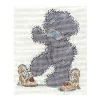 dmc mum39s shoes counted cross stitch kit