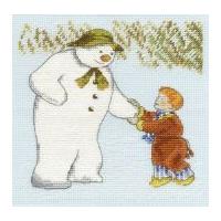 DMC James and the Snowman Counted Cross Stitch Kit