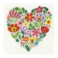 DMC Bouquet of Love Counted Cross Stitch Kit