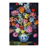 DMC Bosschaert Floral Counted Cross Stitch Kit