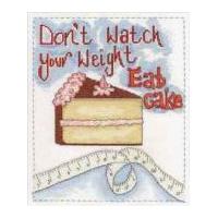 DMC Eat Cake Counted Cross Stitch Kit