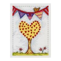 DMC Family Tree Counted Cross Stitch Kit