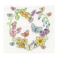 DMC Butterflies in Bloom Counted Cross Stitch Kit