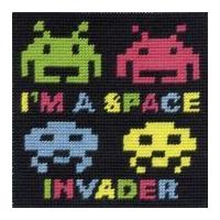 DMC Childrens Beginner Tapestry Kit Space Invader