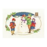 DMC Building a Snowman Counted Cross Stitch Kit