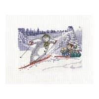 DMC Fun in the Snow Counted Cross Stitch Kit