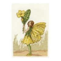 DMC The Primrose Fairy Flower Fairies Counted Cross Stitch Kit