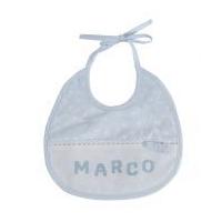 DMC Ready To Cross Stitch Cute Baby Bib Blue