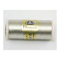 DMC Diamant Metallic Embroidery Thread D168 Silver