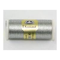 DMC Diamant Metallic Embroidery Thread D415 Silver