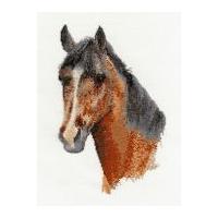 DMC Horse Portrait Counted Cross Stitch Kit