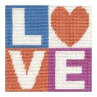 DMC Childrens Beginner Tapestry Kit Love