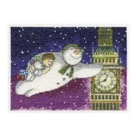 DMC Flying Past Big Ben Counted Cross Stitch Kit