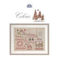 DMC Mouline Coloris Christmas Cross Stitch Book