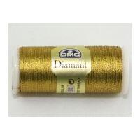 DMC Diamant Metallic Embroidery Thread D3852 Gold