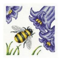 DMC Bee and Bluebells Counted Cross Stitch Kit