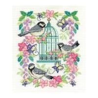 DMC Oriental Birdcage Counted Cross Stitch Kit