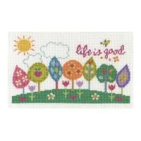 DMC Life is Good Counted Cross Stitch Kit