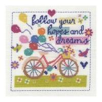 DMC Follow your Hopes and Dreams Counted Cross Stitch Kit