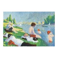 DMC Seurat Bathers at Asnieres Counted Cross Stitch Kit