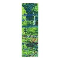 DMC The WaterLily Pond Bookmark Counted Cross Stitch Kit