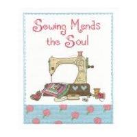 DMC Sewing Mends the Soul Counted Cross Stitch Kit