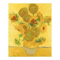 DMC Van Gogh Sunflowers Counted Cross Stitch Kit