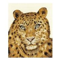 DMC Amur Leopard Twilight Counted Cross Stitch Kit