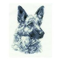 DMC German Shepherd Counted Cross Stitch Kit