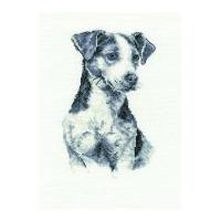 DMC Jack Russell Counted Cross Stitch Kit
