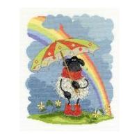 DMC April Showers Counted Cross Stitch Kit