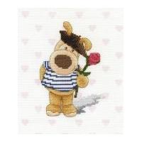 DMC Je t'aime Boofle Counted Cross Stitch Kit