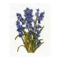 dmc bluebells counted cross stitch kit