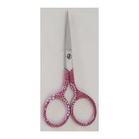 dmc pink dots design embroidery scissors