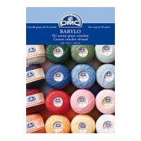 DMC Babylo Crochet Thread Shade Card