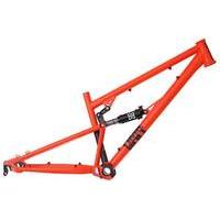 dmr bolt 2017 mountain bike frameset orange 145 inch