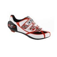 DMT Aries Road Shoes - White/Red/Black - EU 37