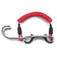 Double Reef Hook with Carabiner & S/S Spiral