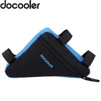 docooler triangle cycling bike bicycle front saddle tube frame pouch b ...