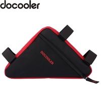 docooler triangle cycling bike bicycle front saddle tube frame pouch b ...