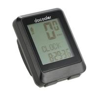 Docooler Bike Computer Wireless Bicycle Speedometer Odometer Cadence Bike 1 & 2 Option Temperature Cycling Riding Multi Function