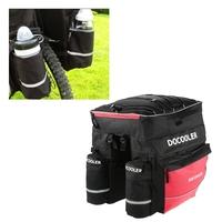 Docooler Bicycle Bag Bike Cycle Cycling Bicycle Rear Bag Pouch Pack Package Trunk Bag Panniers