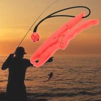 Docooler Plastic Noctilucent Fish Plastic Grip Floating Fish Gripper Fish Lip Grip Grabber Fish Keeper Controller Lipper with Elastic Lanyard Cord