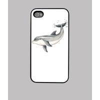 dolphin - case iphone 4 black