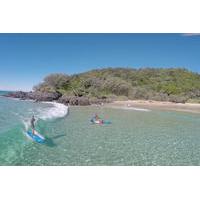 Double Island Point Surf Lesson on Australia\'s Longest Wave from from Noosa Including 4WD Great Beach Drive