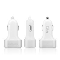 dodocool MFi Apple Certified High Speed 3-Port IC USB Car Charger with 33W 6.6A for Apple Samsung