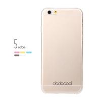 dodocool Ultra Thin Slim Clear Transparent Soft TPU Back Case Cover Skin Protective Shell for 4.7\'\' Apple iPhone 6 White