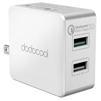 dodocool 30w dual usb wall charger with quick charge 30 power adapter  ...